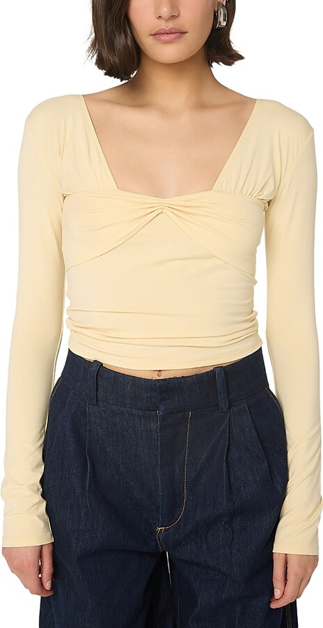 The Line by K Rian Slim Cropped Top