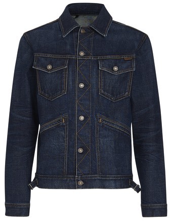 Tom Ford Japanese selvedge denim jacket - ShopStyle