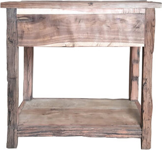 RoseateRustic Antique 2 Rustic Kitchen Island 31.5X17.5X31.5\