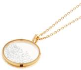 Thumbnail for your product : Aurélie Bidermann Fine Jewellery Fine Jewellery - Chivor Mini 18kt Gold & Diamond Medallion Necklace - Womens - Yellow Gold