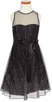 Thumbnail for your product : Un Deux Trois Beaded Sleeveless Party Dress (Big Girls)
