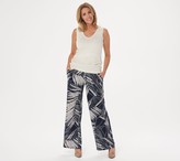 Thumbnail for your product : Susan Graver Printed Liquid Knit Pull-On Pants