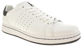 Thumbnail for your product : Polo Ralph Lauren mens white & navy wilton shoes