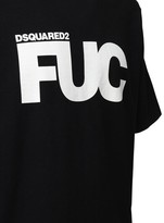 Thumbnail for your product : DSQUARED2 Skinny Fit Printed Cotton Jersey T-Shirt