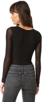Thumbnail for your product : Only Hearts Tulle Lace Up Bodysuit