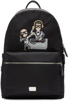 Thumbnail for your product : Dolce & Gabbana Black Nylon Dj Designers Backpack