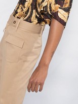 Thumbnail for your product : RED Valentino Cropped Safari Trousers