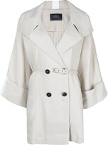 Double-Breasted Trench Coat 