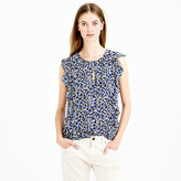 Thumbnail for your product : J.Crew Cascade blouse in blue floral