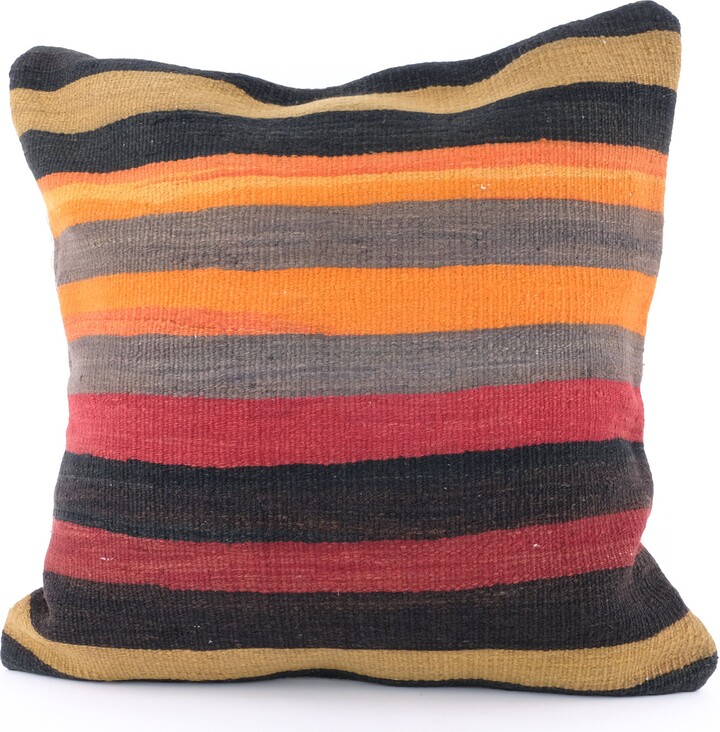 Kilim Cushion Cover, Handmade Pillow, Turkish Rug Decorative Sofa Couch Pillow Case