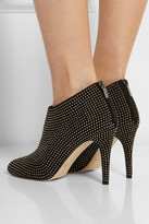 Thumbnail for your product : Jimmy Choo Mendez studded suede ankle boots