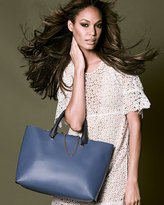Thumbnail for your product : Chloé Baylee Bicolor Tote Bag, Navy
