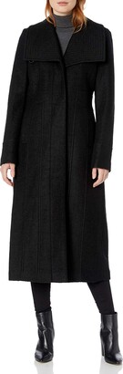 kenneth cole envelope collar coat