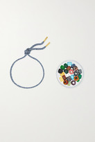 Thumbnail for your product : Carolina Bucci Forte Beads 18-karat Gold And Lurex Multi-stone Bracelet Kit