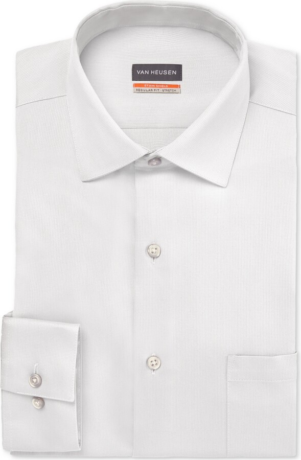Van Heusen White Men's Dress Shirts | Shop the world's largest 