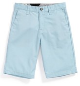 Thumbnail for your product : Volcom 'Friendly' Chino Shorts (Big Boys)
