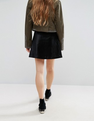 Free People The Only One Zipped Skirt