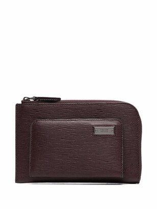 Rouroumaoyi Mens Wallet Leather Multi-Function Fashion Anti-Magnetic RFID Mens Bag Color : Purple, Size : S 