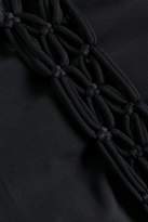 Thumbnail for your product : Mikoh Macrame-paneled Halterneck Swimsuit