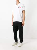 Thumbnail for your product : Moncler logo plaque polo shirt