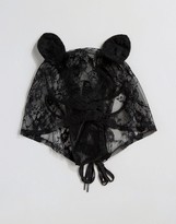 Thumbnail for your product : Leg Avenue Halloween Lace Cat mask
