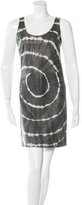 Thumbnail for your product : Tory Burch Tie-Dye Leather Mini Dress