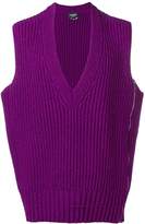 Thumbnail for your product : Calvin Klein longline sweater vest