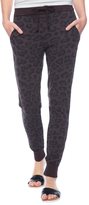 Thumbnail for your product : Splendid Distressed Leopard Sweatpants