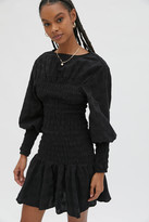 Thumbnail for your product : GHOSPELL Modernism Smocked Mini Dress