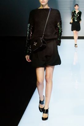 Emporio Armani Runway Sweater With Sequins