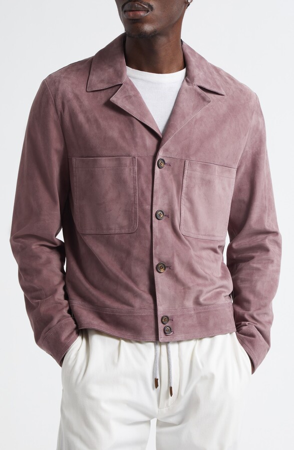 Leather Utility Jacket