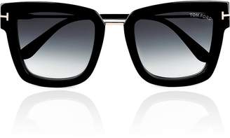 Tom Ford Lara Squared Frame Sunglasses