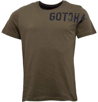 Gotcha Mens Printed Fashion T-Shirt Khaki