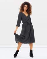 Thumbnail for your product : PETITE Spot Ruffle Dress
