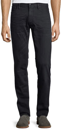 Ralph Lauren 5-Pocket Slim-Leg Washed-Denim Jeans