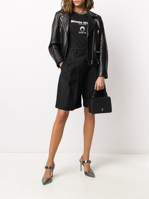 Karl Lagerfeld Paris K/Ikonik 3D leather crossbody bag