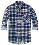 Thumbnail for your product : Scotch & Soda Plaid Double-Faced Regular Fit Shirt