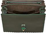 Thumbnail for your product : Fendi Women's Kan I Leather Shoulder Bag - Green