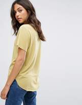 Thumbnail for your product : Weekday Dip Hem Vintage Fit T-Shirt