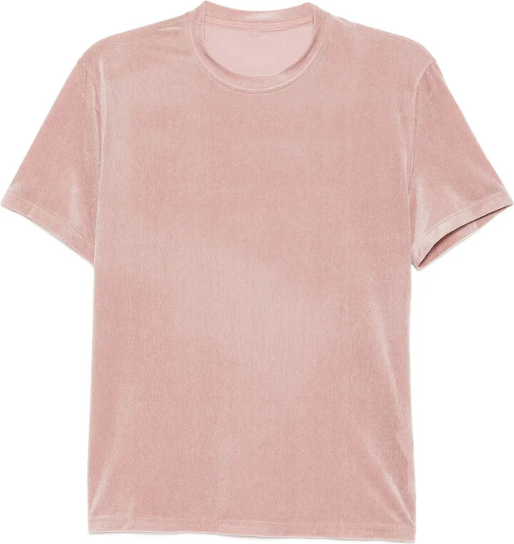 System velvet T-shirt