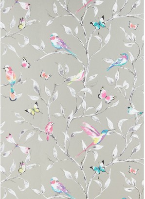 John Lewis & Partners Hummingbird Trees Wallpaper