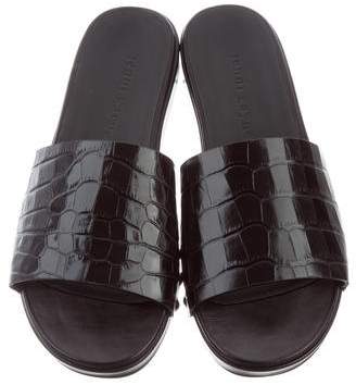 Jenni Kayne Embossed Slide Sandals w/ Tags