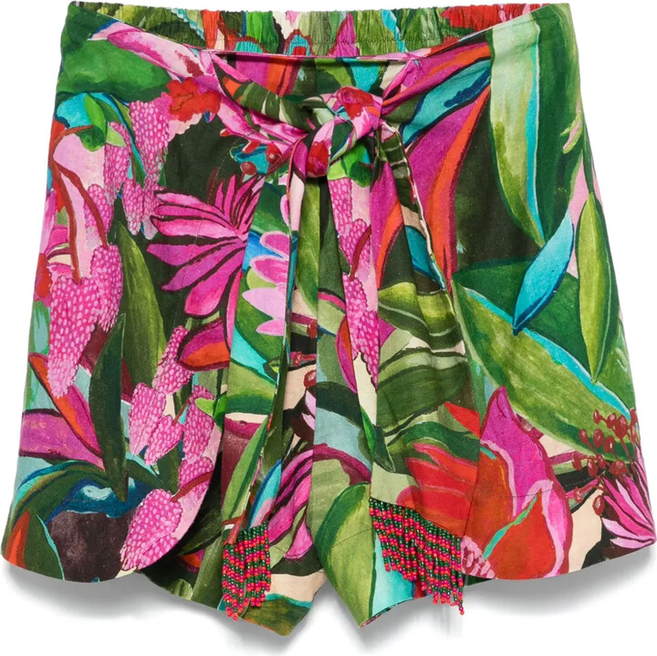 Farm Rio Jardin De Reve shorts
