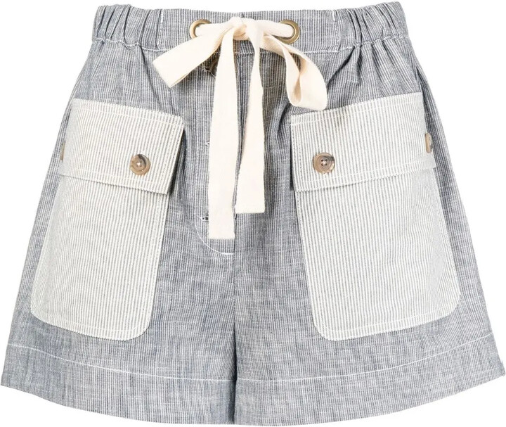 Ulla Johnson Drawstring-Waist Shorts