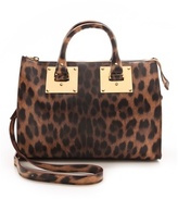 Thumbnail for your product : Sophie Hulme Mini Zip Top Bowling Bag