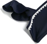 Thumbnail for your product : Chloé Children Lace-Trim Ruffled Bikini Set