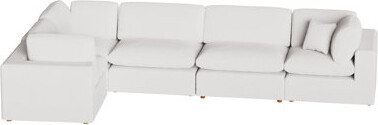 AllModern Jossa 5 - Piece Upholstered Sectional