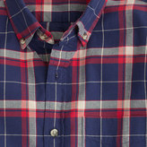 Thumbnail for your product : J.Crew Tall vintage oxford shirt in haven blue plaid