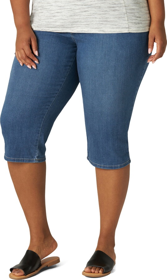 Lee Women’s Plus Size Capri Jean
