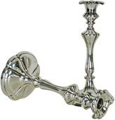 Thumbnail for your product : Rejuvenation Pair Sheffield-Style Silver Plate Candlestick Holders